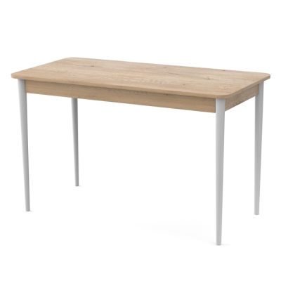 Стол Неман МОНО 1180х580 Дуб кремона торро/Белый