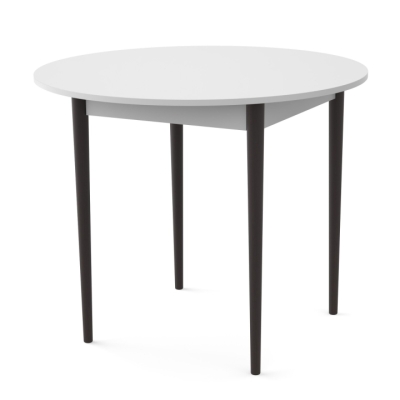 Круглый стол Неман ДЕРИЛ Белый/Венге