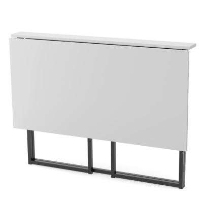 Стол письменный Неман МОБИЛ Белый/Черный 920х500