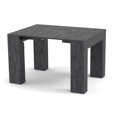 Обеденный раздвижной стол Неман ПИТОН Люкс Угольный камень