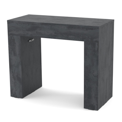 Обеденный раздвижной стол Неман ПИТОН Люкс Угольный камень