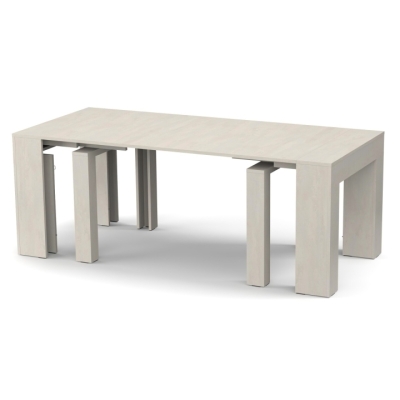 Обеденный раздвижной стол Неман ПИТОН Люкс Шелковый камень