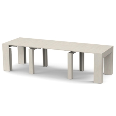 Обеденный раздвижной стол Неман ПИТОН Люкс Шелковый камень