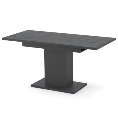 Стол раздвижной Неман ГРЕЙС Угольный камень/Антрацит