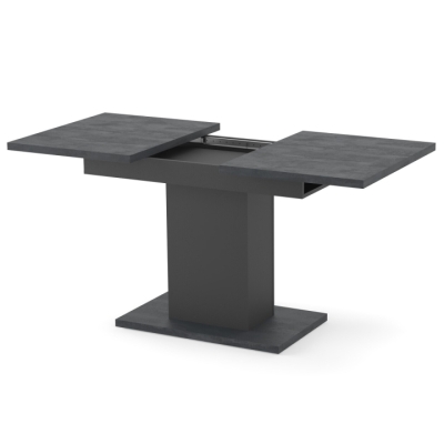 Стол раздвижной Неман ГРЕЙС Угольный камень/Антрацит