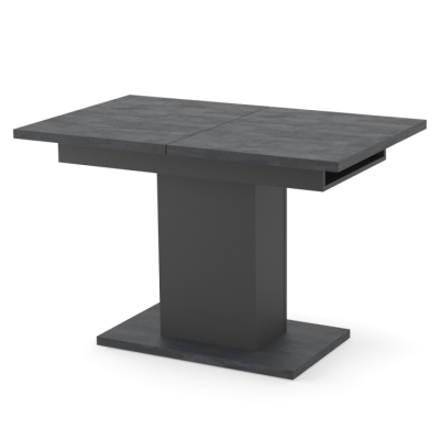 Стол раздвижной Неман ГРЕЙС Угольный камень/Антрацит