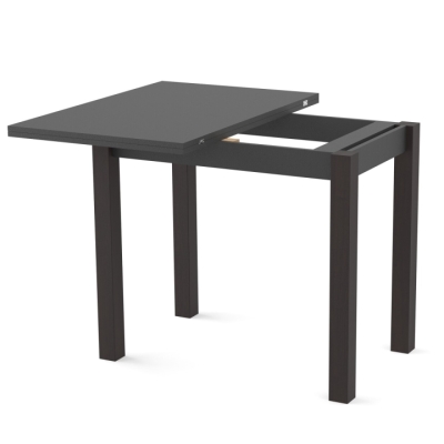 Стол обеденный раскладной Неман ЮК Антрацит/Венге