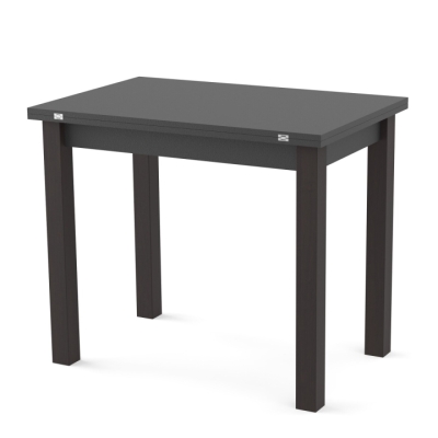 Стол обеденный раскладной Неман ЮК Антрацит/Венге