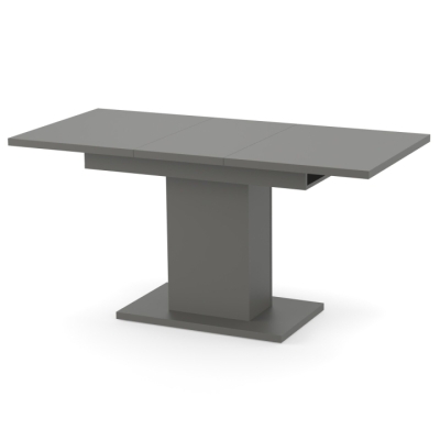 Обеденный раздвижной стол Неман ТВИСТ МДФ Серый матовый