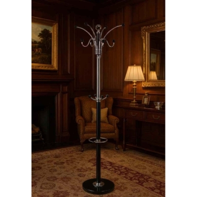 Вешалка напольная АКЛАС Шипшина VKY-6253 172x37 (Черный)