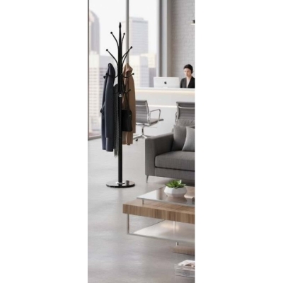 Вешалка напольная АКЛАС Яливець VKY-6292B 179.5x37 (Черный)