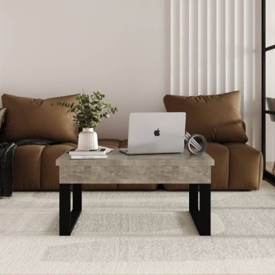 Стол-трансформер Art in Head S-Fly 880*466*600 Ателье светлый / Черный (TB33040000030)