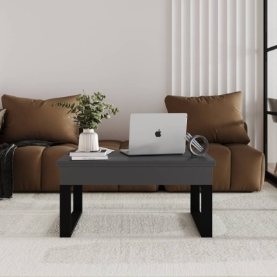 Стол-трансформер Art in Head S-Fly 880*466*600 Графит серый / Черный (TB33070000030)