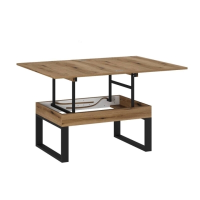 Стіл-трансформер Art in Head S-Fly 880*466*600 Дуб евок прибережний / Чорний (TB33100000030)