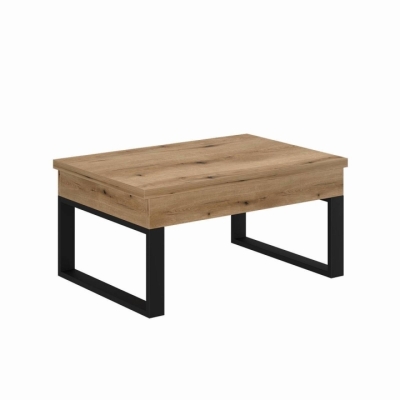 Стол-трансформер Art in Head S-Fly 880*466*600 Дуб эвок прибрежный / Черный (TB33100000030)