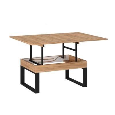 Стіл-трансформер Art in Head S-Fly 880*466*600 Дуб крафт золотий / Чорний (TB33120000030)