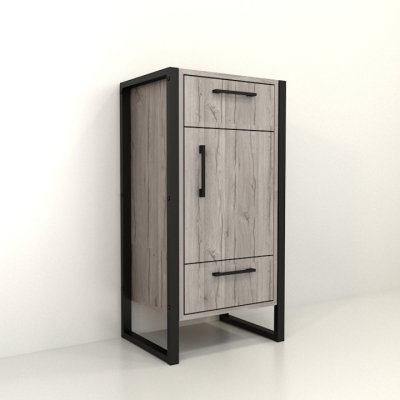 Тумба в передпокій ЛТХ-10 Хортиця (460x350x900) Дуб Аппалачі Гамма стиль