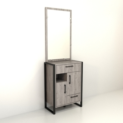  Тумба в прихожую ЛТХ-11 Хортица (660x350x900) Гамма стиль 