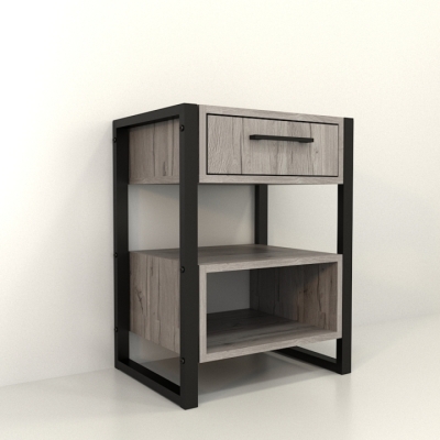 Тумба в передпокій ЛТХ-8 Хортиця (460x350x600) Дуб Аппалачі Гамма стиль