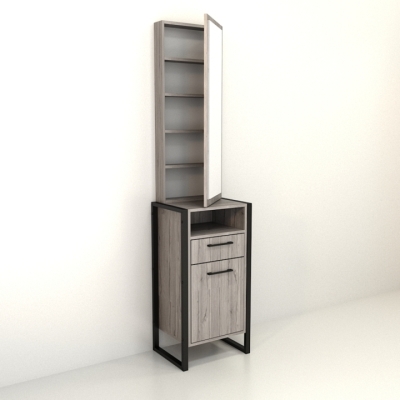  Тумба в прихожую ЛТХ-9 Хортица (460x350x900) Дуб Аппалачи Гамма стиль 