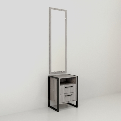  Тумба в прихожую ЛТХ-7 Хортица (460x350x600) Дуб Аппалачи Гамма стиль 