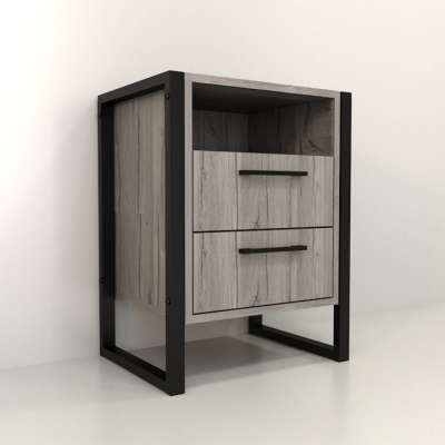 Тумба в прихожую ЛТХ-7 Хортица (460x350x600) Дуб Аппалачи Гамма стиль