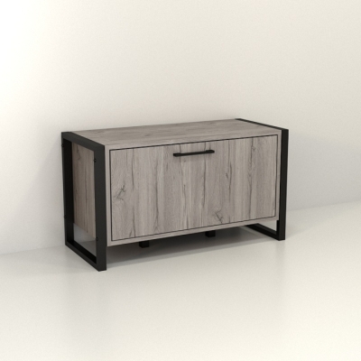 Тумба для обуви ЛТХ-2 Хортица (860x350x450) Дуб Аппалачи Гамма стиль