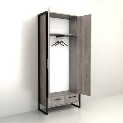  Шкаф ЛШ-4 Хортица (860x350x1900) Дуб Аппалачи Гамма стиль 