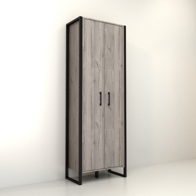 Шкаф ЛШХ-1 Хортица (660x350x1900) Дуб Аппалачи Гамма стиль