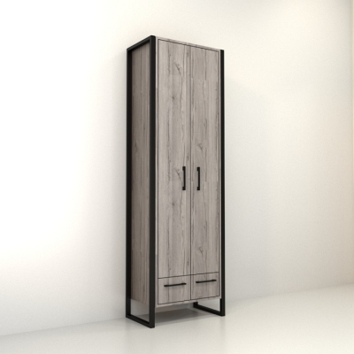 Шкаф ЛШХ-3 Хортица (660x350x1900) Дуб Аппалачи Гамма стиль