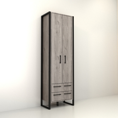 Шкаф ЛШХ-5 Хортица (660x350x1900) Дуб Аппалачи Гамма стиль