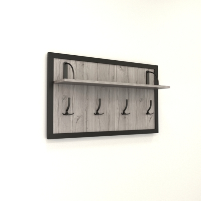 Вешалка ЛВХ-3 Хортица (660x200x580) Дуб Аппалачи Гамма стиль