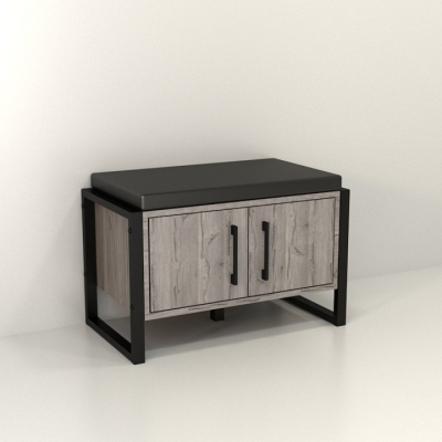 Тумба для обуви ЛТХМ-2 Хортица (660x350x450) Дуб Аппалачи Гамма стиль