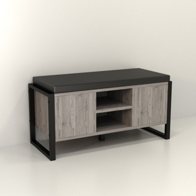 Тумба для обуви ЛТХМ-3 Хортица (860x350x450) Дуб Аппалачи Гамма стиль