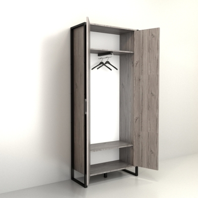  Шкаф ЛШХ-2 Хортица (860x350x1900) Дуб Аппалачи Гамма стиль 