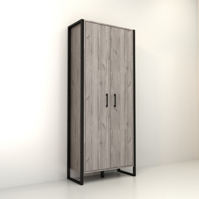 Шкаф ЛШХ-2 Хортица (860x350x1900) Дуб Аппалачи Гамма стиль