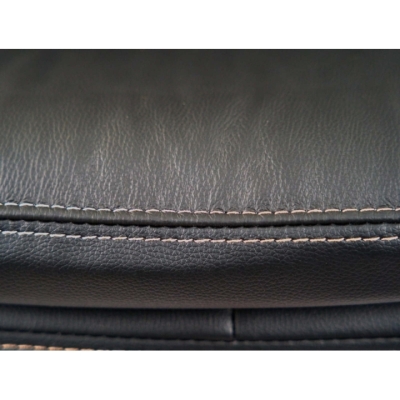 Кресло АКЛАС Тироль EX GB-236WW (Кожа LC-A Black)