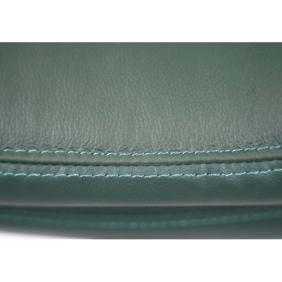 Кресло АКЛАС Тироль EX GB-236WW (Кожа Lux LC Green/PU Green)