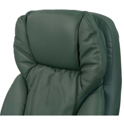 Кресло АКЛАС Тироль EX GB-236WW (Кожа Lux LC Green/PU Green)