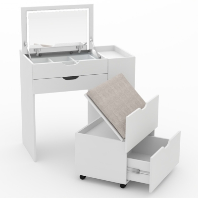 Стіл-трансформер FLASHNIKA Ніка 36 з карго (з підсвіткою) (900мм x 510мм x 880мм)