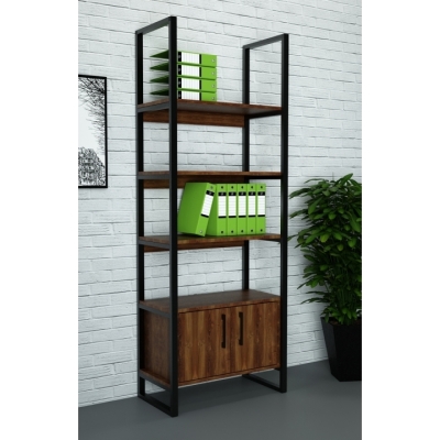 Стеллаж лофт СЛВ-2 Файервуд (600x400x1900) Гамма стиль