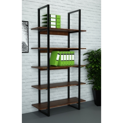 Стеллаж лофт СЛВ-1а Файервуд (400x1100x1900) Гамма стиль (V23239)