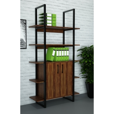 Стеллаж лофт СЛВ-3а Файервуд (400x1100x1900) Гамма стиль (V23247)