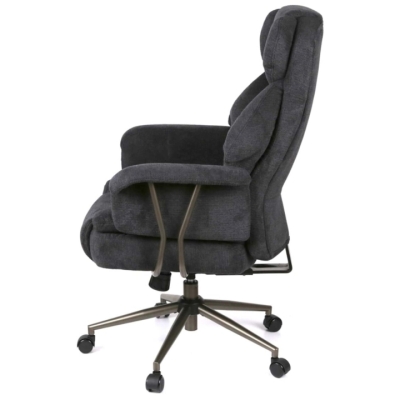 Кресло АКЛАС Гетьман R-SR (Ткань DV-99 Black)