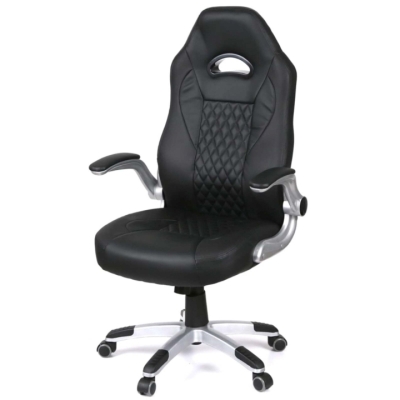 Кресло геймерское АКЛАС Погин Tilt (PU Black)