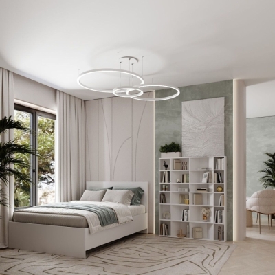 Стеллаж открытый Art in Head 1 Light Белый бриллиант 1200*1460*160 (LT13010000000)