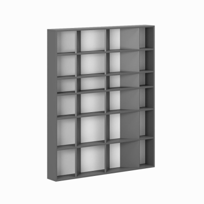 Стеллаж открытый Art in Head 1 Light Графит серый 1200*1460*160 (LT13070000000)