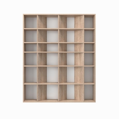 Стеллаж открытый Art in Head 1 Light Дуб сонома светлый 1200*1460*160 (LT13130000000)