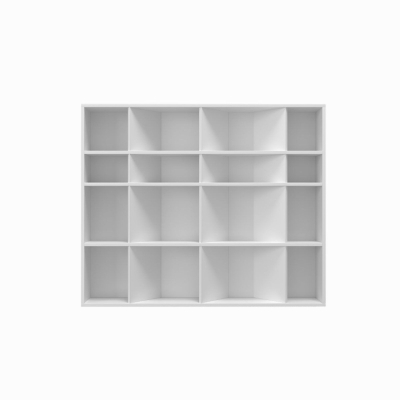 Стеллаж открытый Art in Head 2 Light Белый бриллиант 1200*1000*160 (LT14010000000)