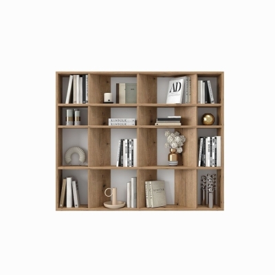 Стеллаж открытый Art in Head 2 Light Дуб эвок прибрежный 1200*1000*160 (LT14100000000)